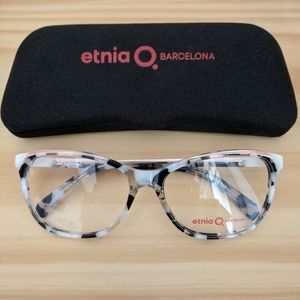 Etnia Barcelona Alanya eyeglass frames glasses BKPK pink white